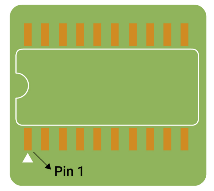 A green card with a chip Description automatically generated