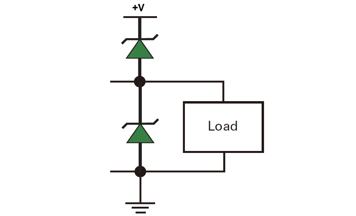 Bảo vệ ESD bằng diode Zener